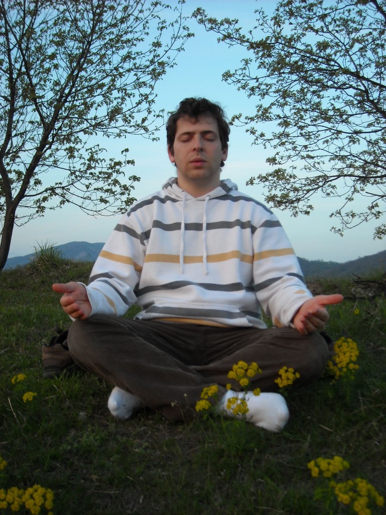 Danilo in meditazione, Sahaja Yoga